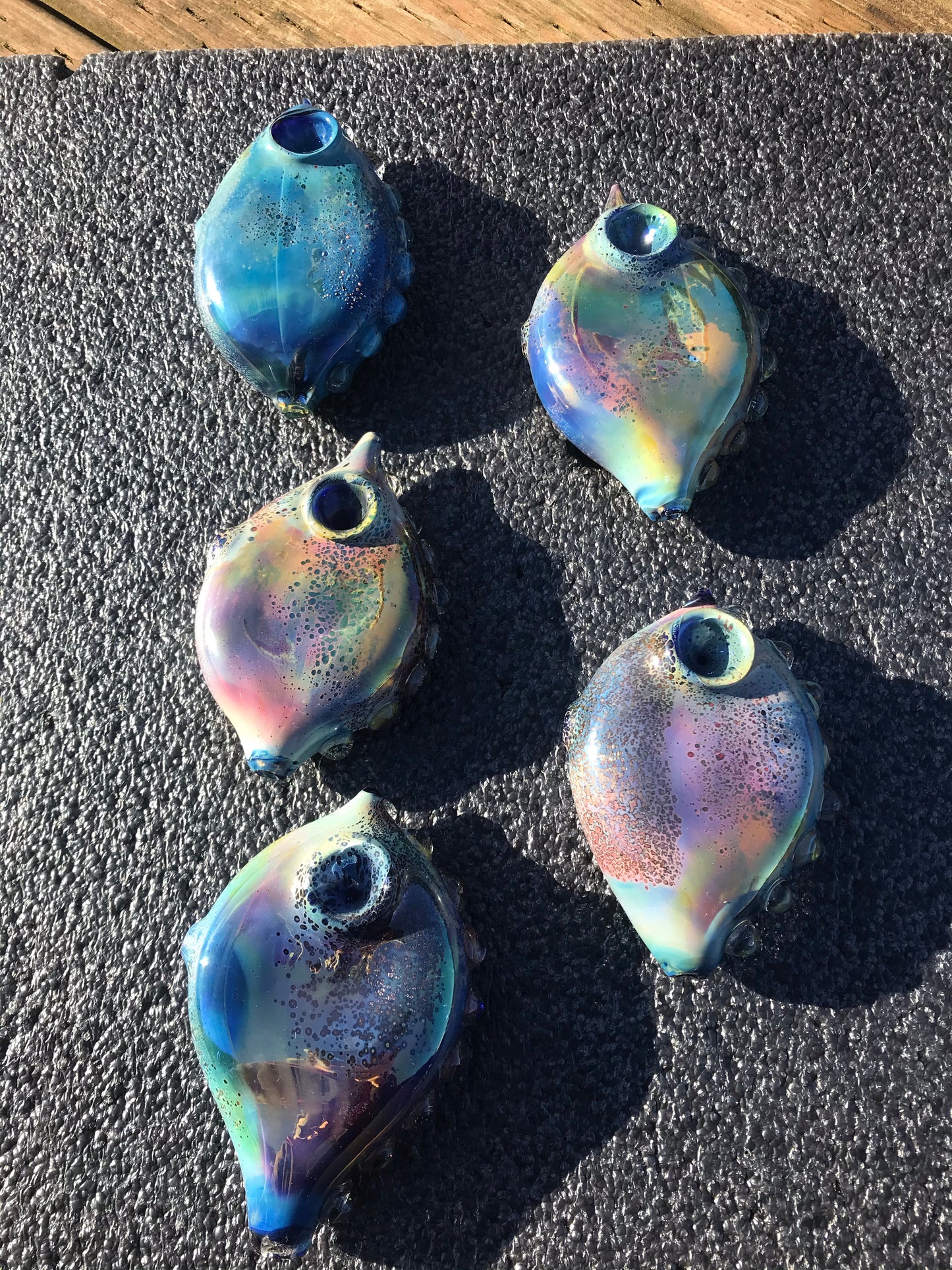 Abstract watercolor flat