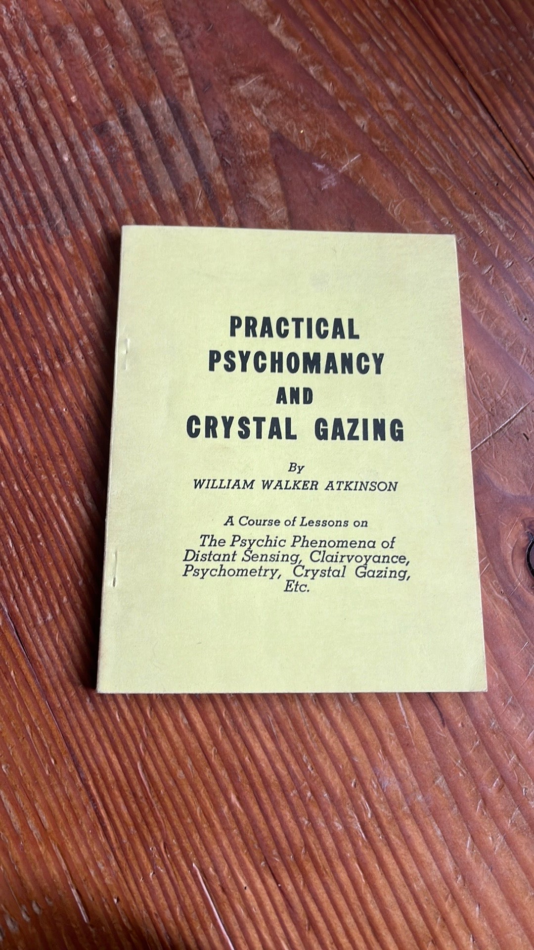 Practical Psychomancy and Crystal Gazing