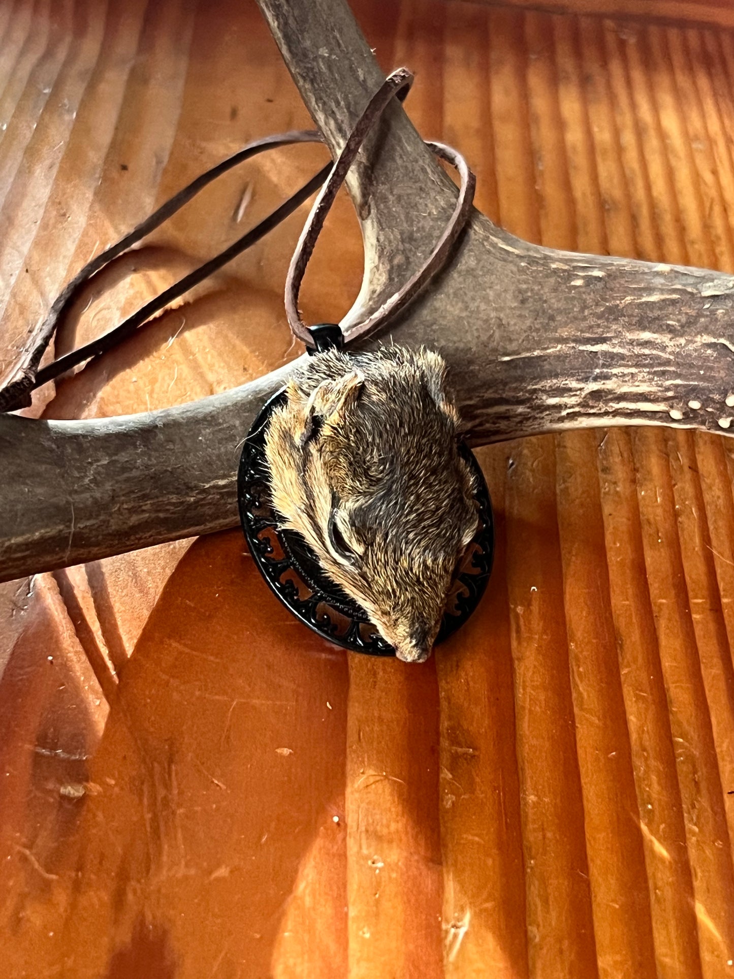 Chipmunk pendant