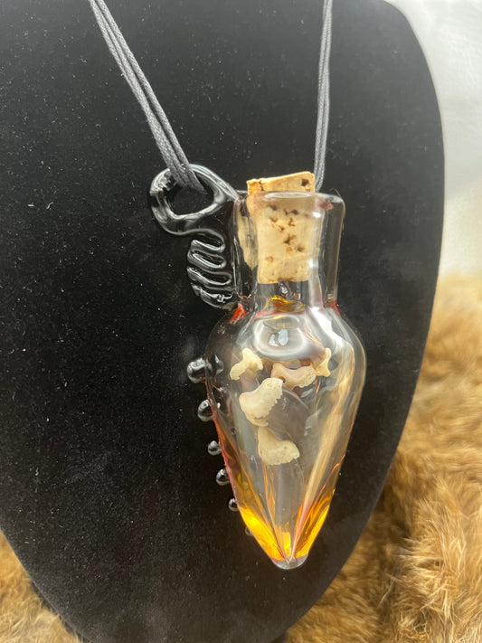 Vulture Vial Pendant