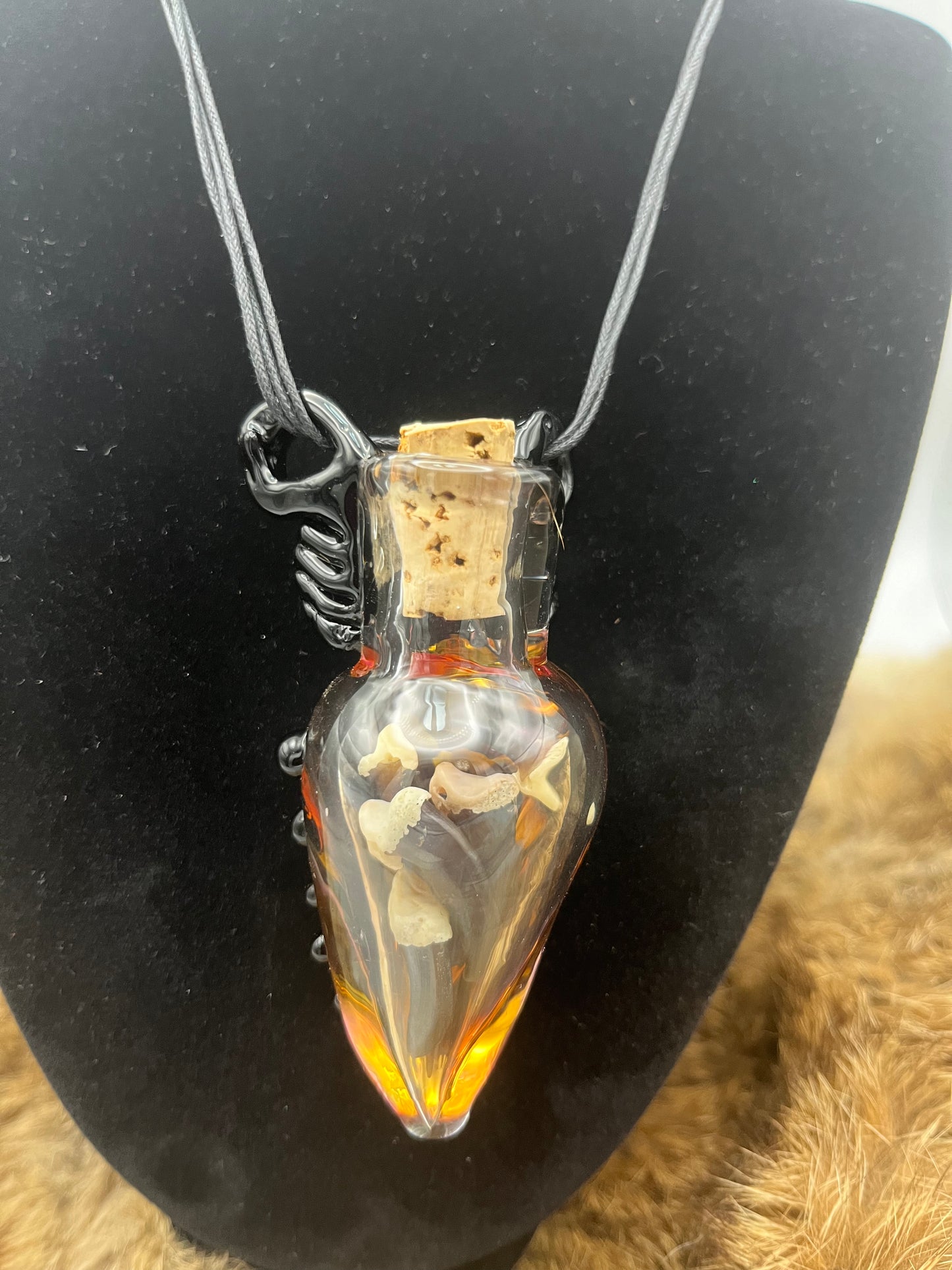 Vulture Vial Pendant