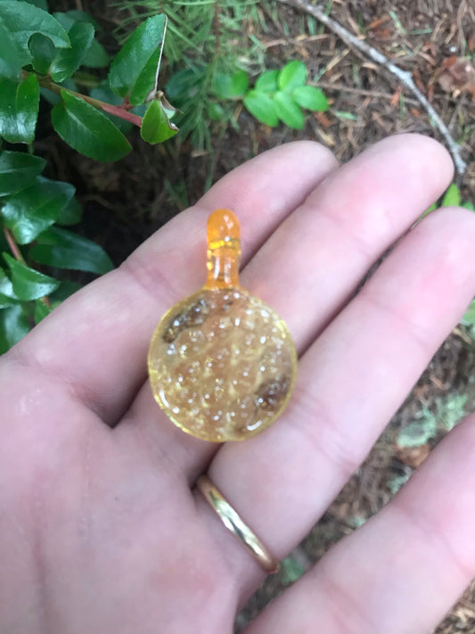 Honeycomb pendant