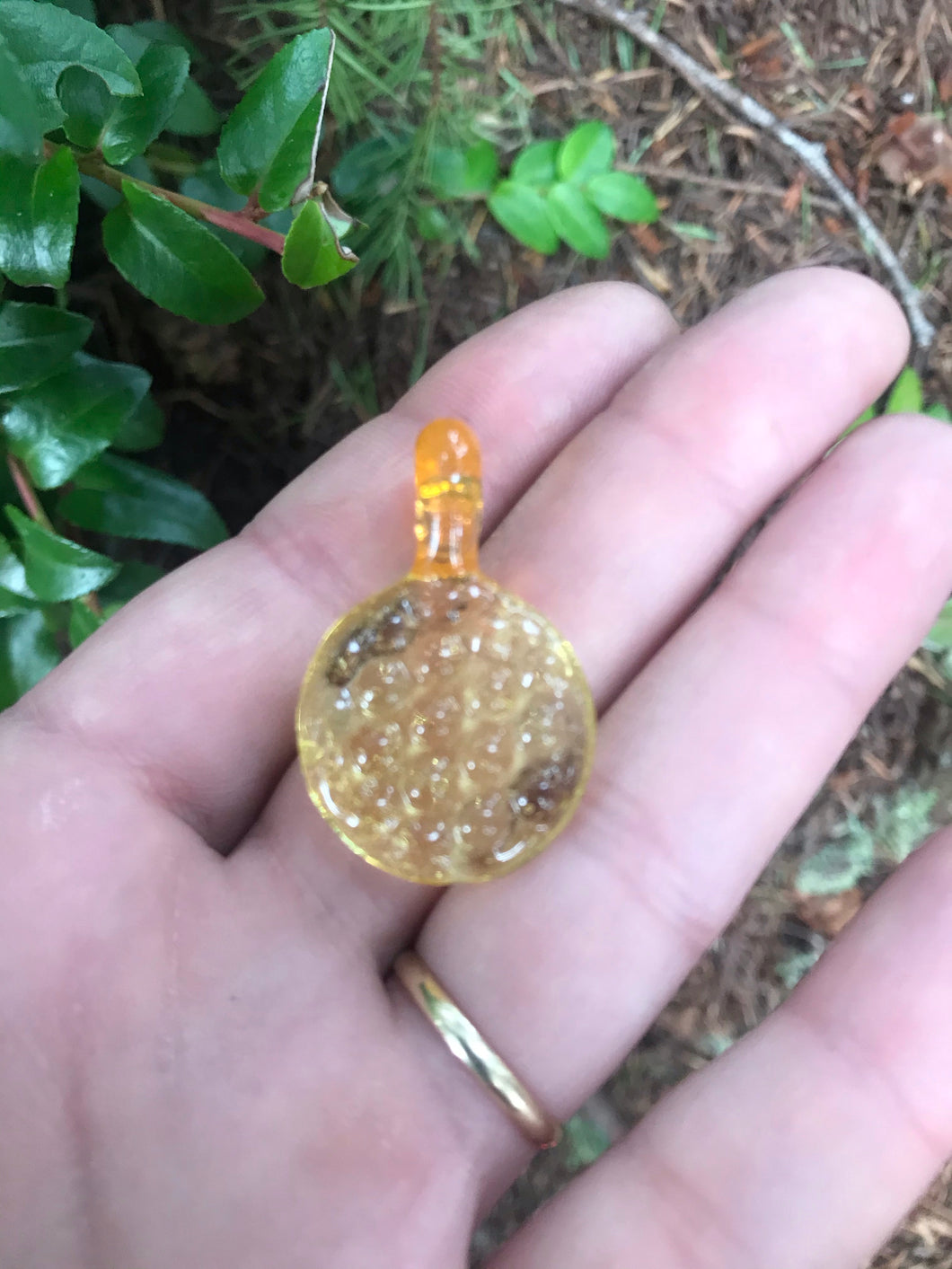 Honeycomb pendant